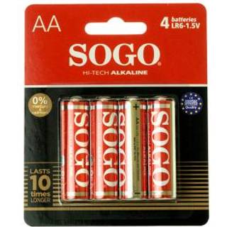 Sogo batterier, LR06