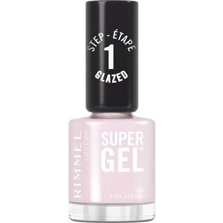 Rimmel Super Gel Geleneglelak uden UV/LED forsegling Skygge 105 Pink Glazed 12 ml - 12 ml