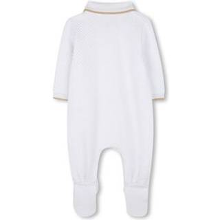 BOSS BOSS White Baby Sleepsuit Set