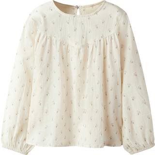 Lil Atelier Noanna Loose Shirt - Turtledove/Flowers