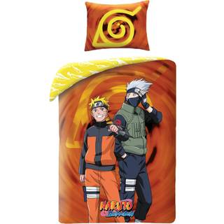 Naruto Battle Sengetøj 140 x 200 cm - 100 procent bomuld