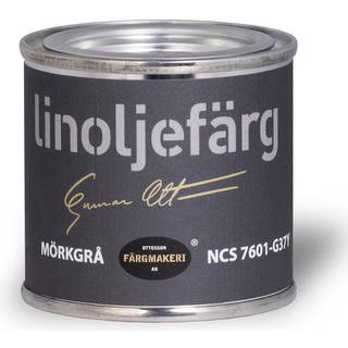 Ottosons Färgmakeri linoliefarve 100 ml, Mørkegrå 7601–G37Y