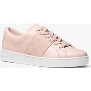 MK Keaton Signature Logo Stripe Trainers - Pink - Michael Kors - EU 40.5