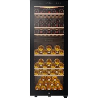 Haier HWS77GDAU1 Vinkøleskab - Farve: Sort