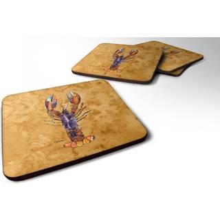 """" Caroline's Treasures 8716FC hummerskumkyst (sæt på 4) 3,5 """" ""H x 3,5"" """" W multicolor """"