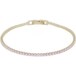 SNÖ Of Sweden Sally Stone Bracelet Gold Light Pink