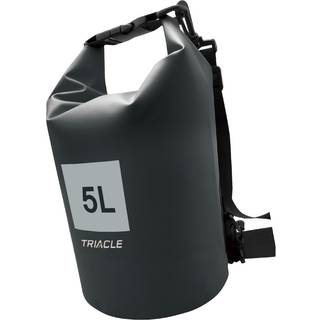Triacle vandtæt Taske 5 L, sort ➞ På lager - klar til levering