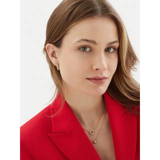 Guess JUBE05017JWYGT/U Crystal Heart Earrings - J42272