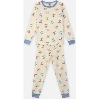 Petit Bateau Surfer Pyjamas I Bomuld Marshmallow Multicolor 2 Y  Hvid  2 år  mand