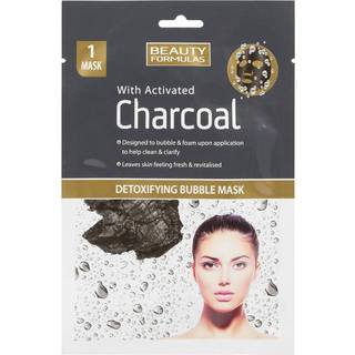 Beauty Formulas Charcoal Detoxifying Bubble Ansigtsmaske 1 stk.