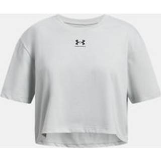 Under Armour Rival Girls' Short Sleeve Hydro Green / Black YMD (137 - 149 cm)