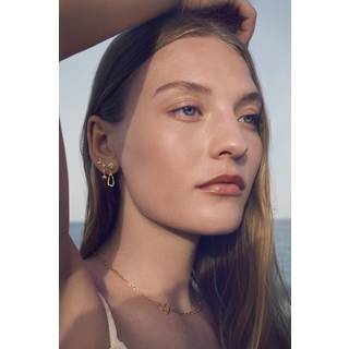 Maanesten Øreringe - Lydia - Gold Colour