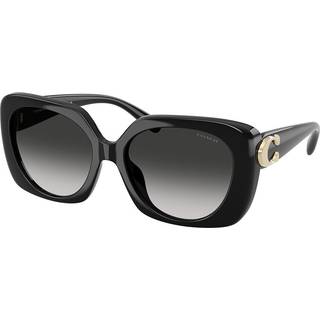 Coach HC8422U CAD33 50023C 55 Solbriller Kvinder Black - Black - 55mm