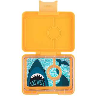 Yumbox Madkasse - Minisnack - 3 rum - Yoyo Yellow/Shark