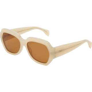 Retrosuperfuture Unisex BAZ Nala Crema Solbriller Acetat Fløde Brun Firkantet Normal