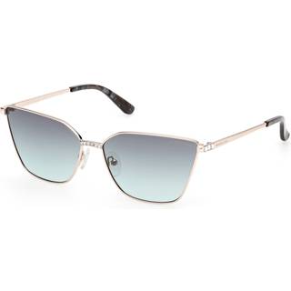 Guess by Marciano Kvinde GM00023 32B Solbriller Metal Guld Røg Cat Eye Normal