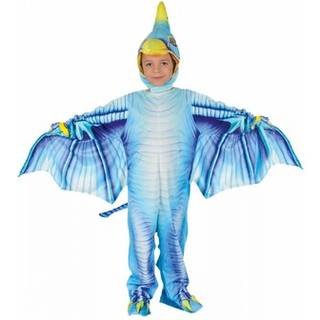 Pterodactylus Flugdino Kleinkinderkostüm Blau L