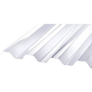 RIAS SUNLUX HI-PVC trapezplade, profil 76/18, opal - 1039 x 6200 mm