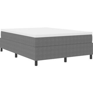Box Spring Seng Blå 160x200 cm Cordfløjl
