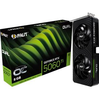 Palit GeForce RTX 5060 DUAL OC - 8GB GDDR7 RAM - Grafikkort