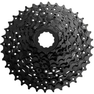 SunRace CSU98 Kassette 9S Sort