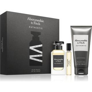 Abercrombie & Fitch Authentic Man Gavesæt 100ml EDT + 200ml Hair & Bod