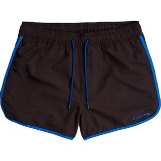 Carnic Solid Swim Shorts - Black - Men