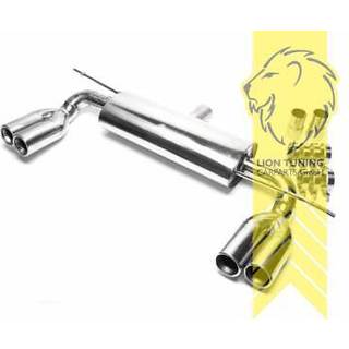 TA-Technix Duplex Sports bagpotte i rustfrit stål Audi A3 8P