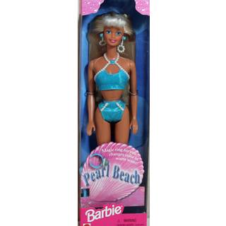 Blonde Pearl Beach Barbie Doll 1997 med en ring til dig