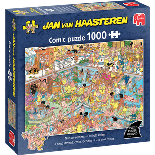 NYHED! Puslespil af JVH "Not so Wellness" 1000 Brikker