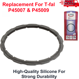 T-FAL CLIPSO SILICONE PRESCER COOKER Udskiftning pakning til CLIPSO-trykkoger P45007 og P45009 Kogegraver og PANS opvaskemaskine Safe White
