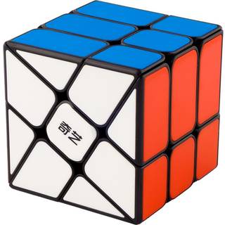 QiYi Windmill S 3x3 Cube Black (Tiled)