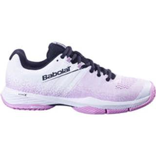 BABOLAT SENSA WOMEN Blanco/Rosa SS25 (Zapatillas)