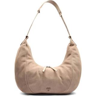 Pinko Slouchy Big Hobo bag beige