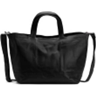 Muud Hiba Taske med Lynlås - Læder, Sort