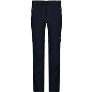CMP Girl's Stretch Zip Off Pant Zip off-bukser Børn størrelse 176 farve sort/blå