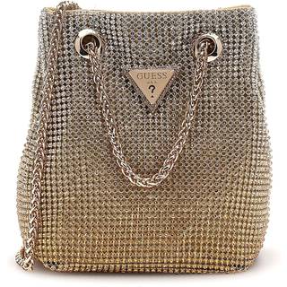 Guess Zalina Skuldertaske guld