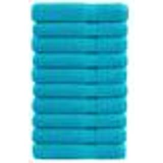 saunahåndklæder SOLUND 10 stk. Premium 80x200 cm 600g/m2 turkis