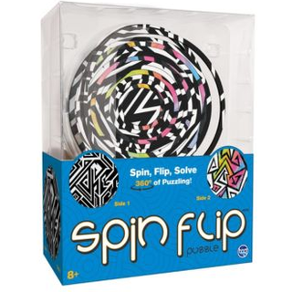 Spin Flip-puslespil: Abstrakt 3D-puslespil, udfordrende sjov interaktiv hjernetrim til b?rn og voksne Fidget-leget?j til decrompression, let b?rb