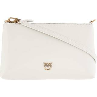 Pinko Flat Mini Crossover taske elfenben