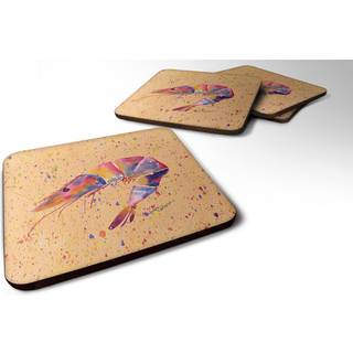 """" Caroline's Treasures 8465FC Rejerskumkyster (sæt på 4) 3,5 """" ""H x 3,5"" """" W multicolor """"