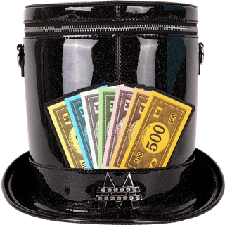 Hasbro by Loungefly Crossbody Monopoly Top Hat