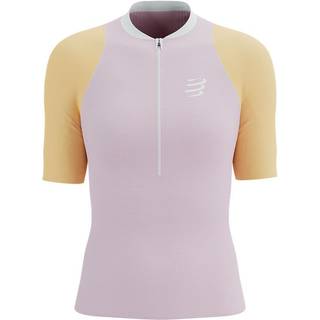 Compressport Women's Trail Racing Postural S/S Top Løbeshirt Damer størrelse M farve lilla