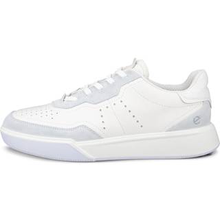 ECCO Street Court W - Sneakers i læder til damer - Hvid - Size: 35 (UK 2.5-3)