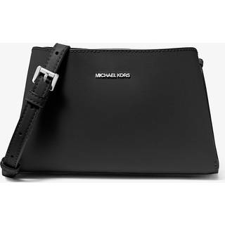 MK Ruthie Small Saffiano Leather Crossbody Bag - Black - Michael Kors - ONE SIZE
