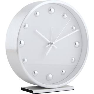 Karlsson Shiny Dots vækkeur 15x15,6x4,3cm hvid