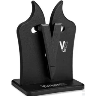 Vulkanus VG2 Classic Knivsliber sort til glatte og takkede knive