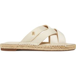 Satin Espadrille Mules