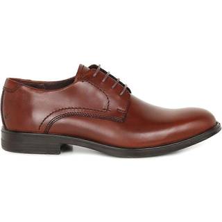 ECCO Melbourne - Derbysko i læder til herrer - Brun - Size: 41 (UK 7.5)