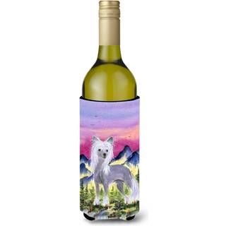 Chinese Crested Wine Bottle Beverage Insulator Beverage Insulator Hugger SS8326LITERK